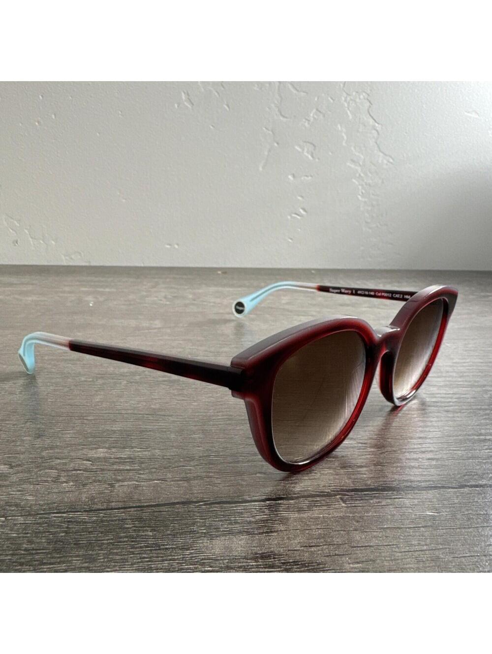 Woow Eyeglass Frames Only Purple Super Wavy 1 49-18-140 France